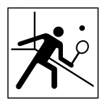 Ja208 Squash Court SVG Icon